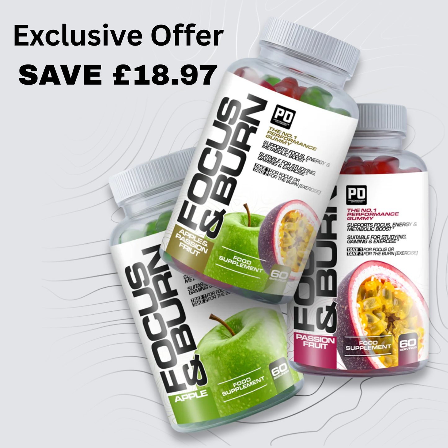 EXCLUSIVE 3 BOTTLE BUNDLE OFFER (1 Apple + 1 Passion Fruit + 1 Assorted Mix)
