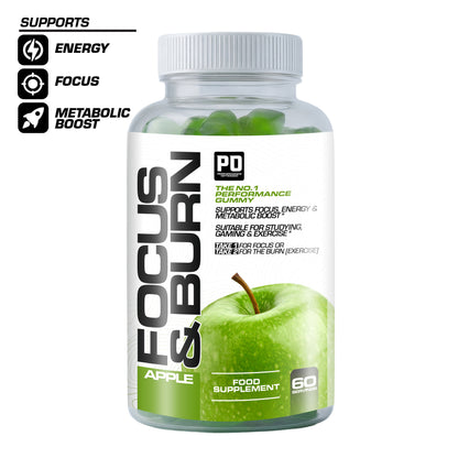 Focus & Burn Gummies  - (Passion Fruit)